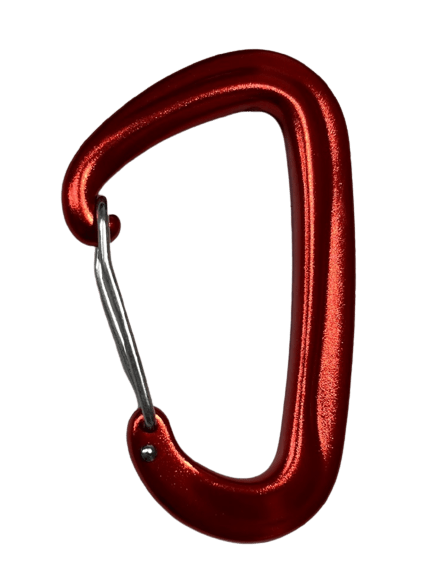 Top Rally Others Red Aluminum 12kN Heavy Duty Snap Hook Carabiner Clips